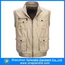 Cheap Wholesale Men Photographer Vest with Multi Pockets